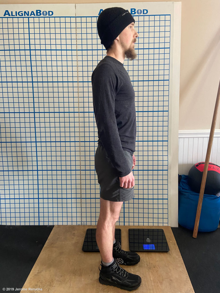 Alex Evans posture evaluation