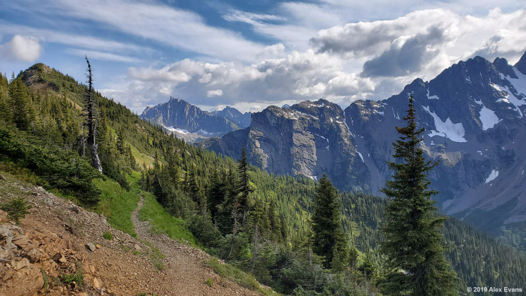 Glacier pass on the pct