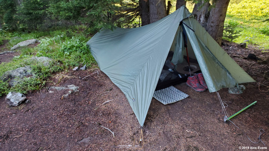 My tarptent protrail on the pct