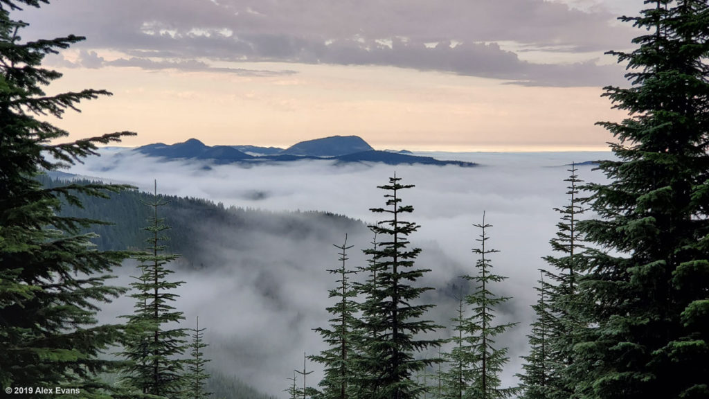 Above the clouds on the PCT