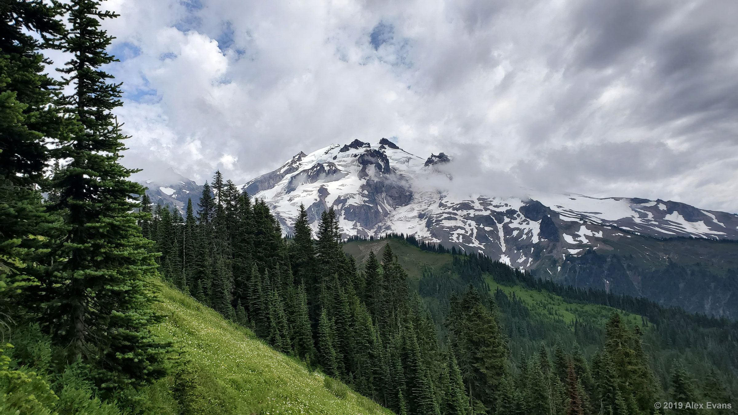 View of Glacier Peak from the PCT