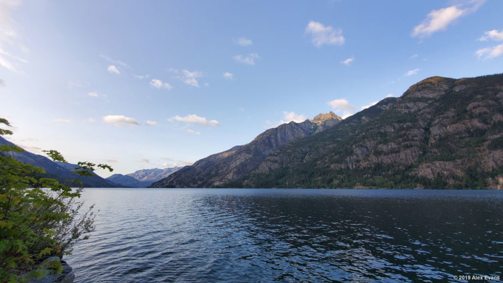 Sunrise over Lake Chelan