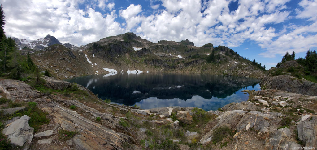 Mica Lake on the PCT