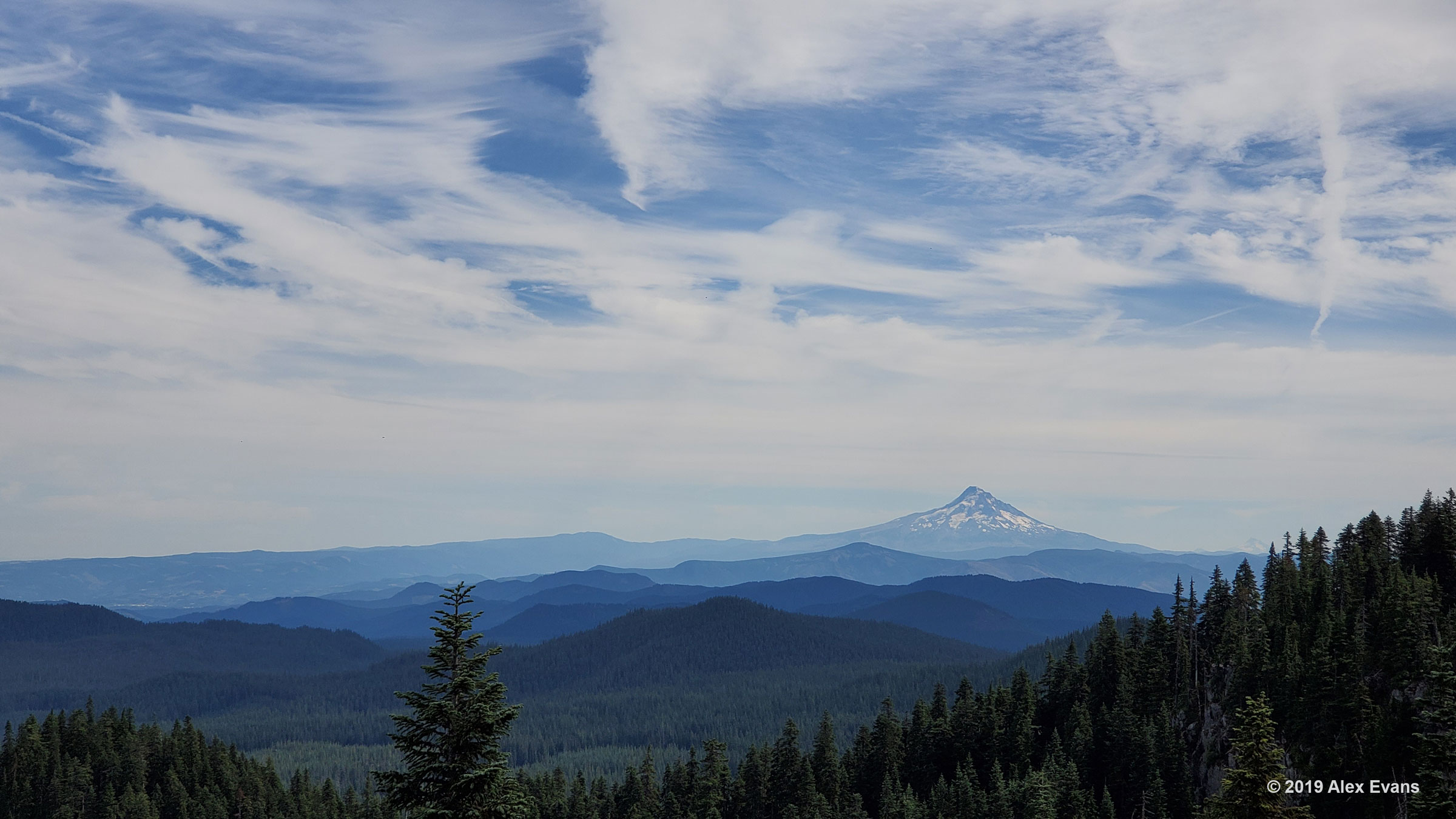 Mt Hood from the PCT